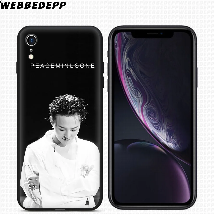 Мягкий силиконовый чехол WEBBEDEPP Bigbang G Dargon для iPhone 11 Pro Xr Xs Max X или 10 8 7 6 6S Plus 5 |