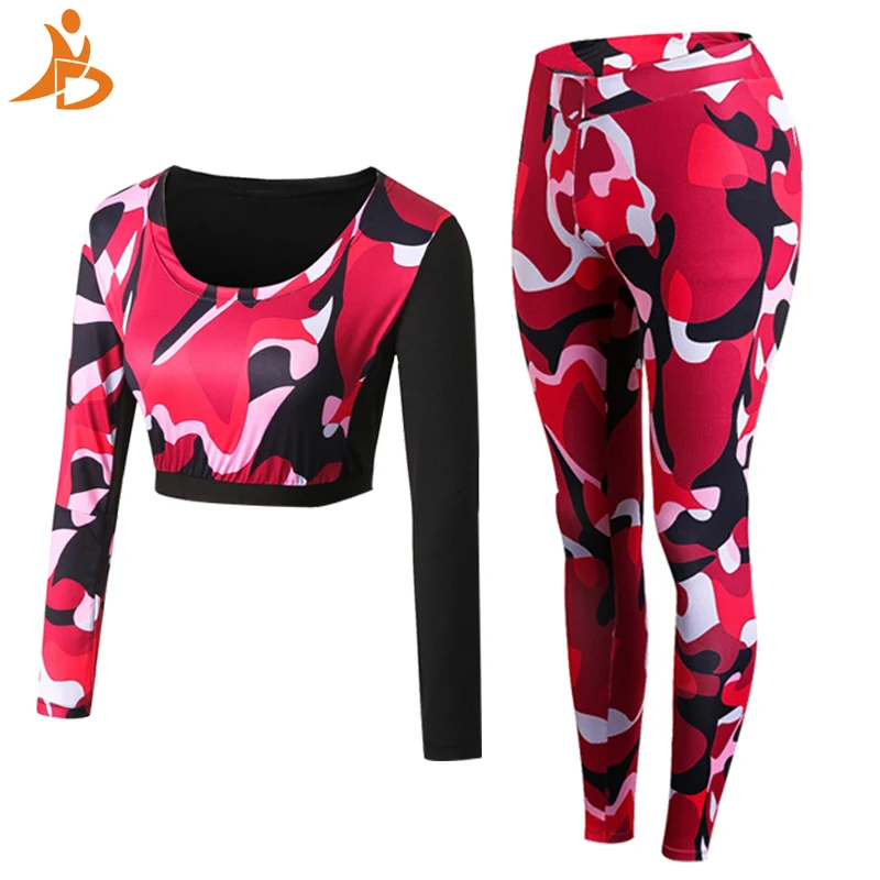 2021 комплект из двух предметов спортивный костюм с камуфляжным принтом