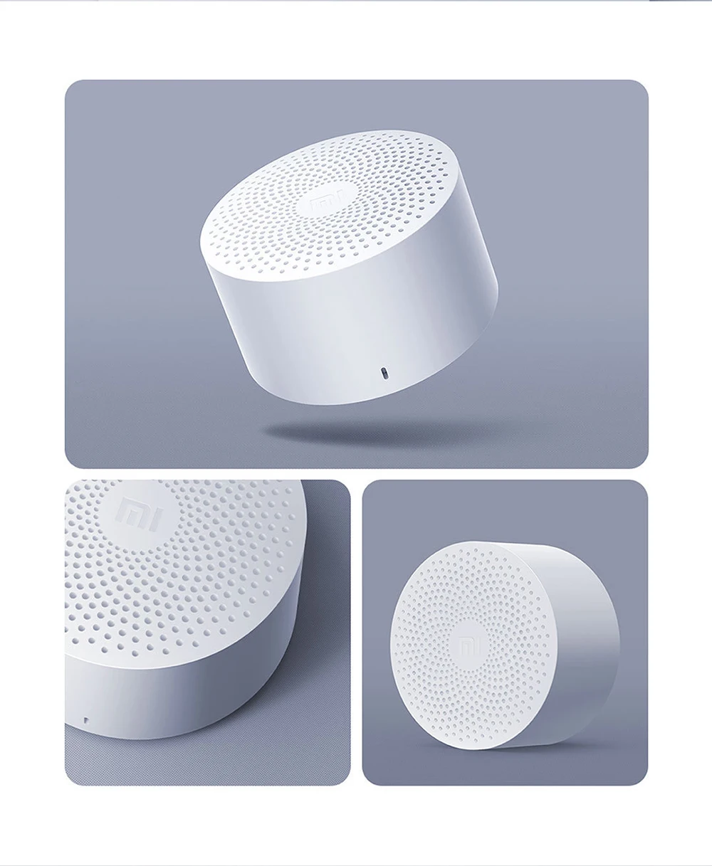 Xiaomi AI портативная версия Bluetooth динамик беспроводной умный голосовой контроль Громкая связь бас динамик с микрофоном