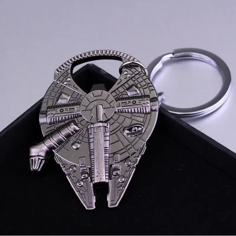 Звездные войны Han Solo's Millennium Falcon корабль открывалка для бутылок брелок кольцо
