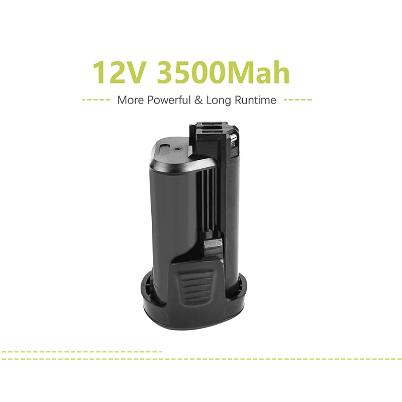 Литий ионная батарея BATTOOL для вращающегося инструмента Dremel 3500 8200 1 шт. 12 В 8220 мАч B812