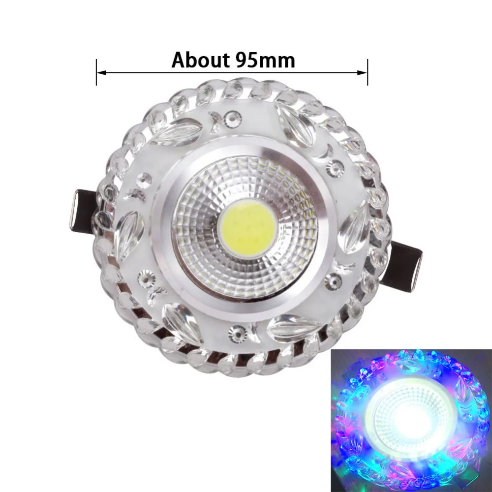 RGB Led настенный светильник 3 Вт современный круглый светильник для лестниц, светильник для гостиной, спальни, внутреннего освещения, для дома, прихожей, лофт 110 В, 220 В