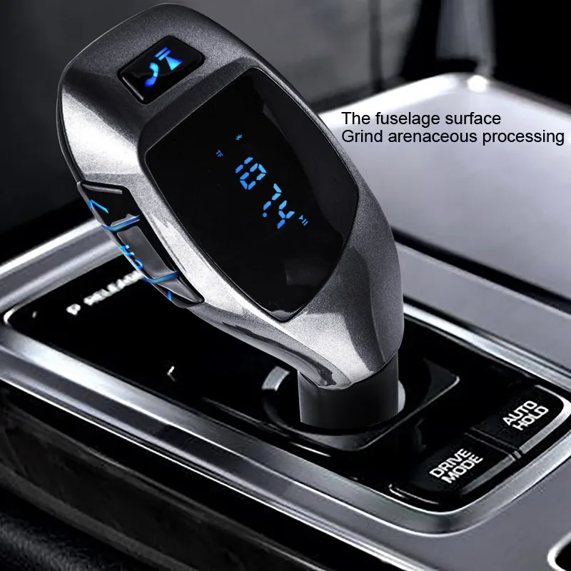 Fm передатчик Bluetooth автомобильный комплект беспроводной радио адаптер FM