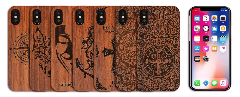 Ретро PC+ деревянный чехол с черепом для iPhone XS Max Новинка Винтажный чехол для телефона s Чехол для iPhone XS XR SE 5S 7 8 Plus 6s 6 деревянный корпус