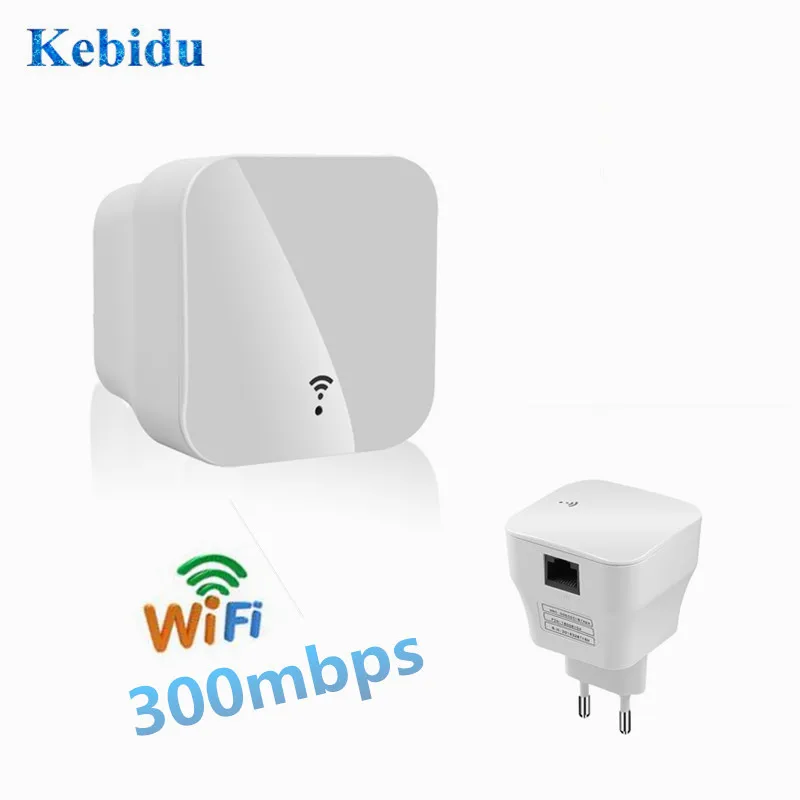 Беспроводной повторитель сигнала KEBIDU 300 мбит/с wi fi роутер 802.11N/B/G усилители антенн