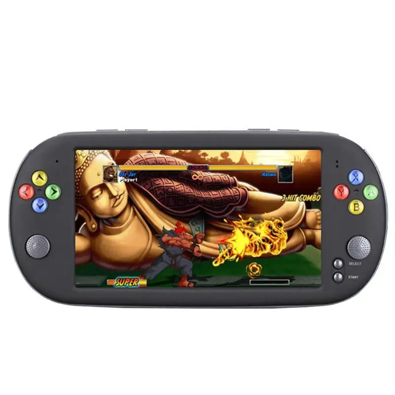16G X16 7 inch Screen Built-in 8GB/16GB Memory HD Retro Console Handheld Game Player Retro Game Console Gamepad for Kids Children - Цвет: 16G