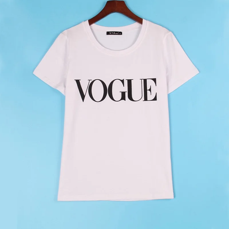 White T-Shirt Женские футболки с коротким рукавом и буквенным принтом, лето, новая свободная футболка с круглым вырезом, повседневные облегающие топы для девушек, футболки размера плюс 4XL - Цвет: White T-Shirt