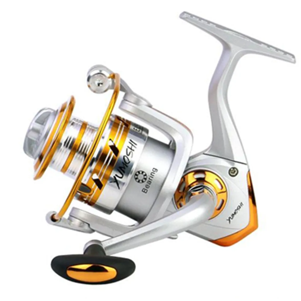 Spinning Fishing Reels Alloy ABS G-Ratio 5.5:1 Drag Bait Fold Rocker Wheel Reel Carpa Molinete Carretilha De Pesca | Спорт и