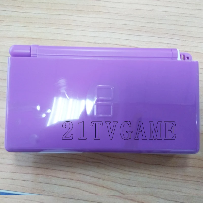 Абсолютно фиолетовый цвет полный набор оболочки для nintendo DS Lite/Чехол/оболочка Замена корпуса для DS Lite