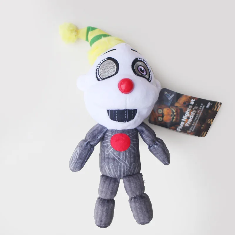 18 стилей 20 см FNAF плюшевые игрушки Five Nights At Freddy's 4 медведь Фредди Бонни и Чика Baby Ballora Фокси плюшевая игрушка кукла подарки - Цвет: 20cm Freddy Clown