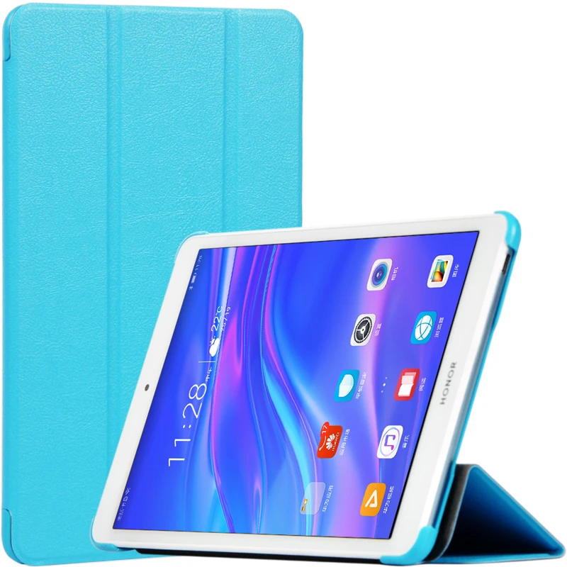 Ультратонкий кожаный чехол книжка из искусственной кожи для Huawei Mediapad M5 Lite 8 0
