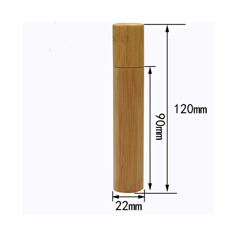 15 мл ПЭТ флакон духов Сыворотки путешествия Портативный пустой бамбук хранения