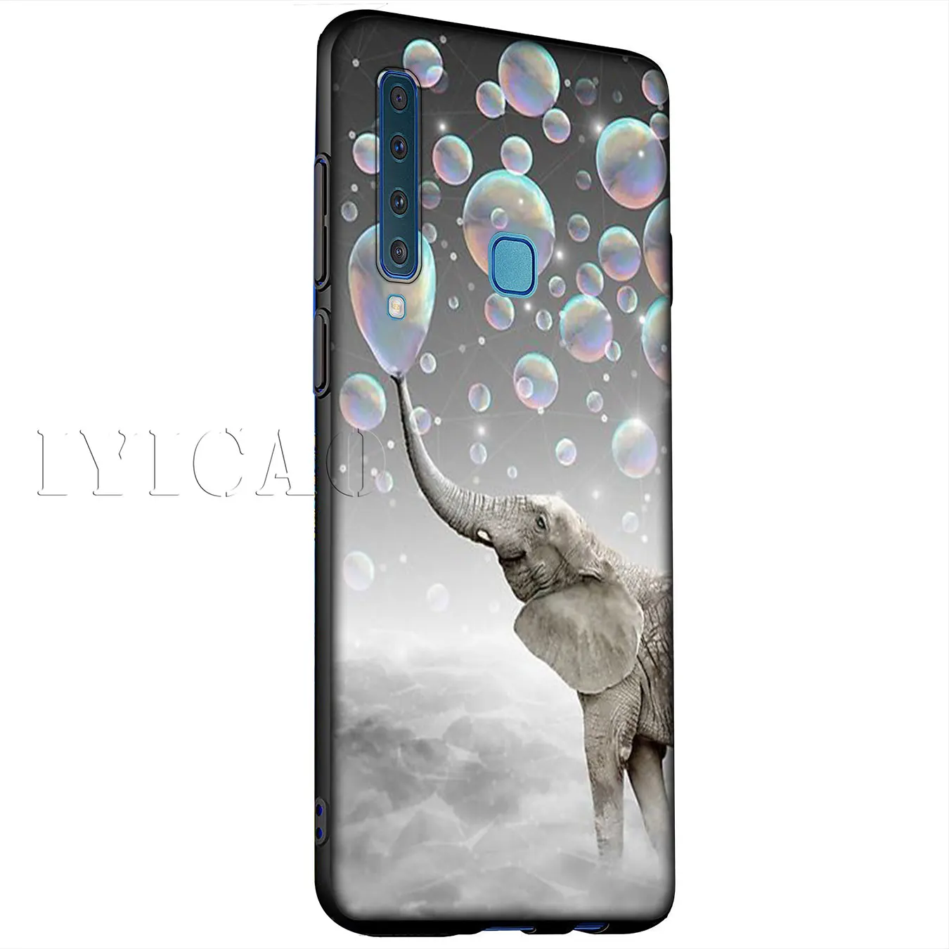 IYICAO мягкий прозрачный силиконовый чехол для Samsung Galaxy A6 Plus A9 A8 A7 2018 A3 A5 2016 2017 Note 9