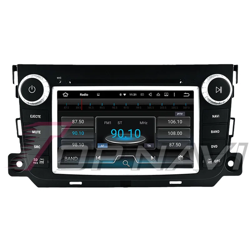 Topnavi 7 ''Octa Core Android 10 0 автомобильный DVD мультимедийный плеер для Smart Fortwo (2012 ) BENZ