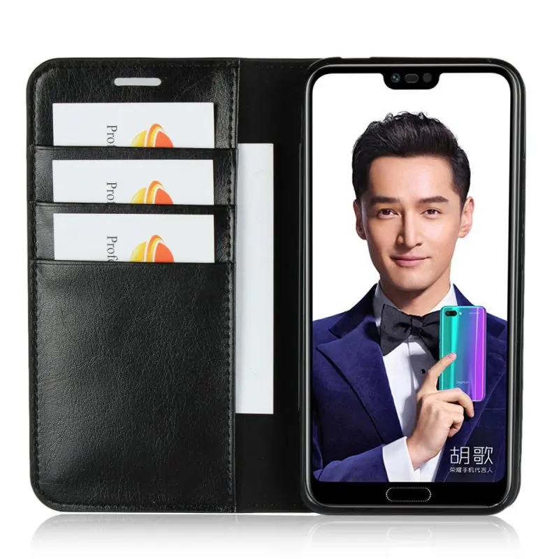 Чехол из натуральной кожи для huawei Honor 10, Роскошный деловой кошелек, чехол, чехол для huawei Honor10, откидная сумка, Capinha Etui Coque Hoesje