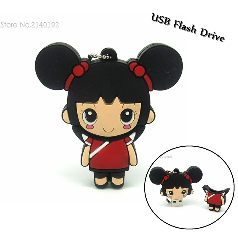 Милый USB-флеш-накопитель с героями мультфильмов милая китайская кунг-фу 4 ГБ 8 16 32
