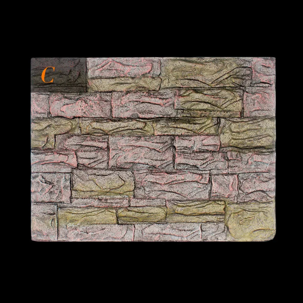 Украшение аквариума пена Аквариум Украшение Аквариум 3D пена камень рептилия задний фон аквариум доска Декор K506