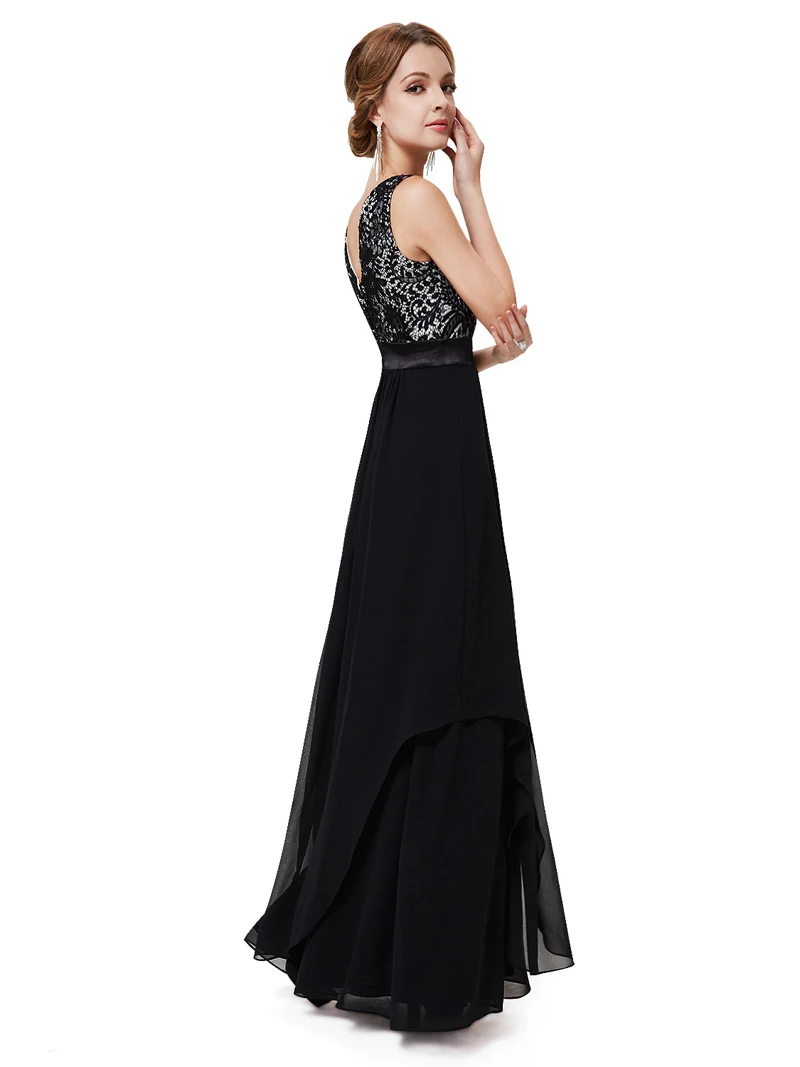 Lohill Новинка 2017 года Для женщин Элегантный вечернее платья без рукавов пикантные