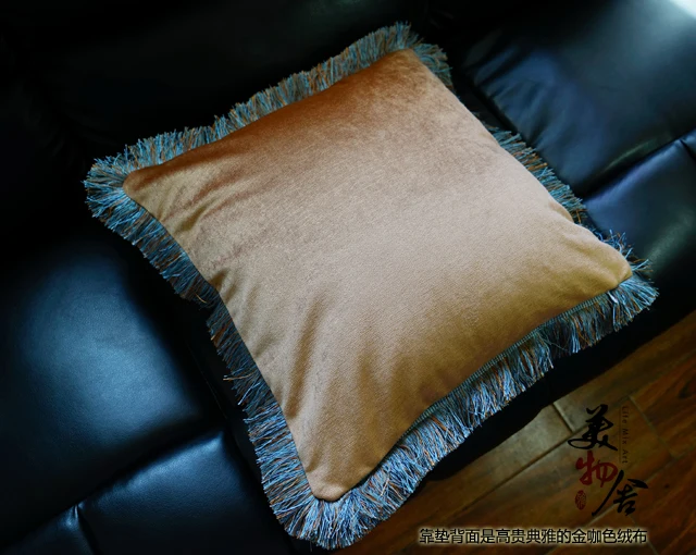 Банановый лист Европейский ретро стиль вышивка маджонг холодильник комод ночной