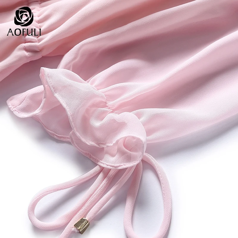 Женское платье средней длины S/M/L/2XL кружевное шифоновое с коротким рукавом