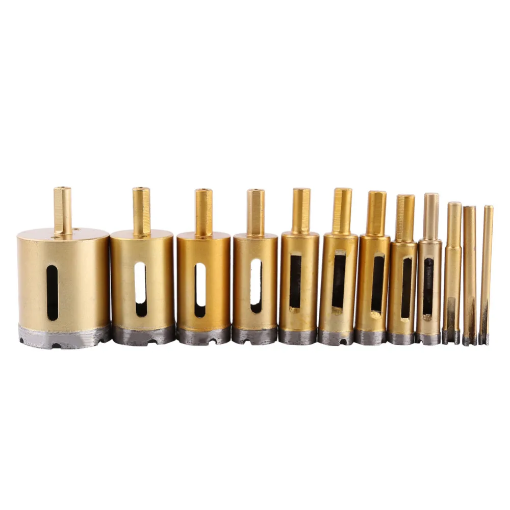 1 шт. Практичного алмазного сверла кольцевого пилы инструмент для керамической