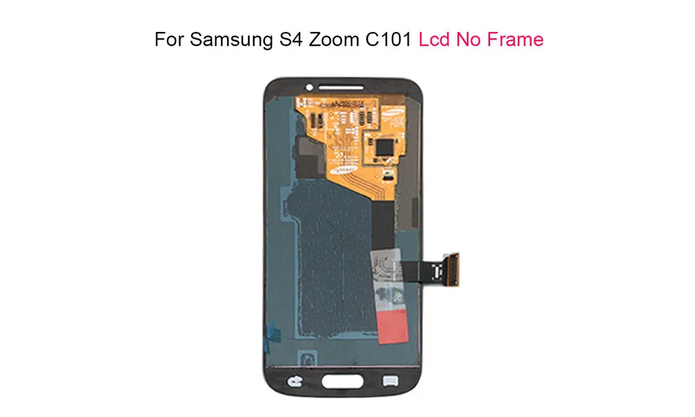 Для samsung Galaxy S4 SIV ZOOM C101 сенсорный ЖК-дисплей с рамкой дигитайзер в сборе протестирован