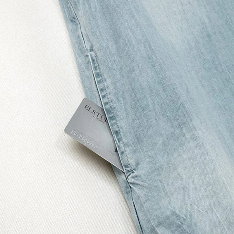 Женское джинсовое свободное платье FREE OSTRICH синее роскошное благородное короткое