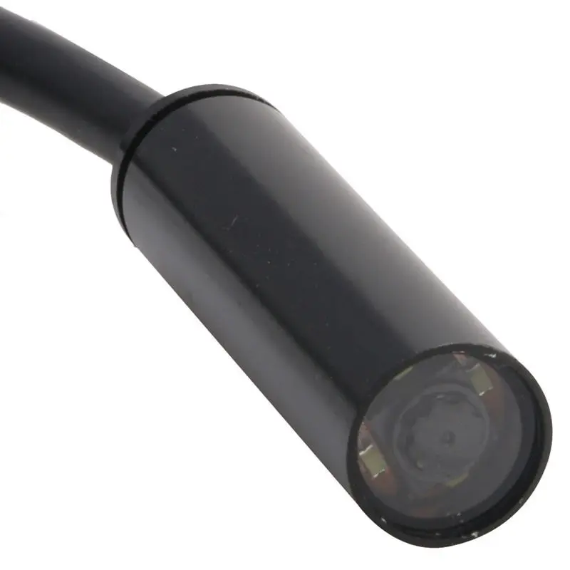 2018 маленький USB эндоскоп 2 м 10 мм объектив Мини Водонепроницаемый Бороскоп