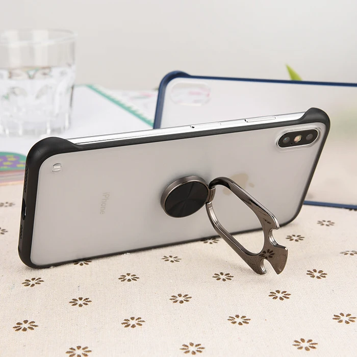 Чехол для iphone 11 11pro max 6 7 8plus с многофункциональным открывалкой бутылок прозрачный