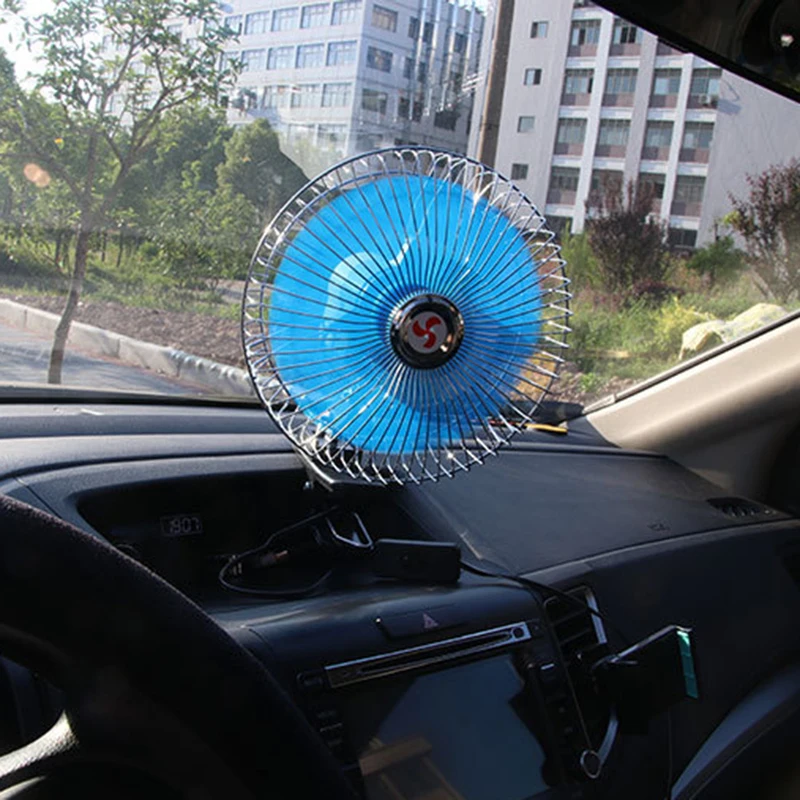 8 автомобиль DC12V полузакрытый вращающийся охлаждающий Электрический вентилятор