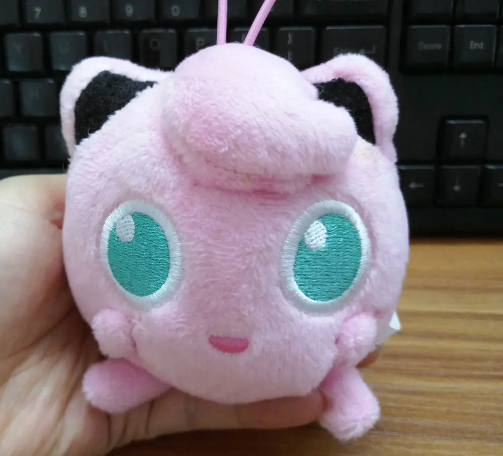Натуральная Jigglypuff Мягкие плюшевые игрушки куклы 8 см новые|Персонажи