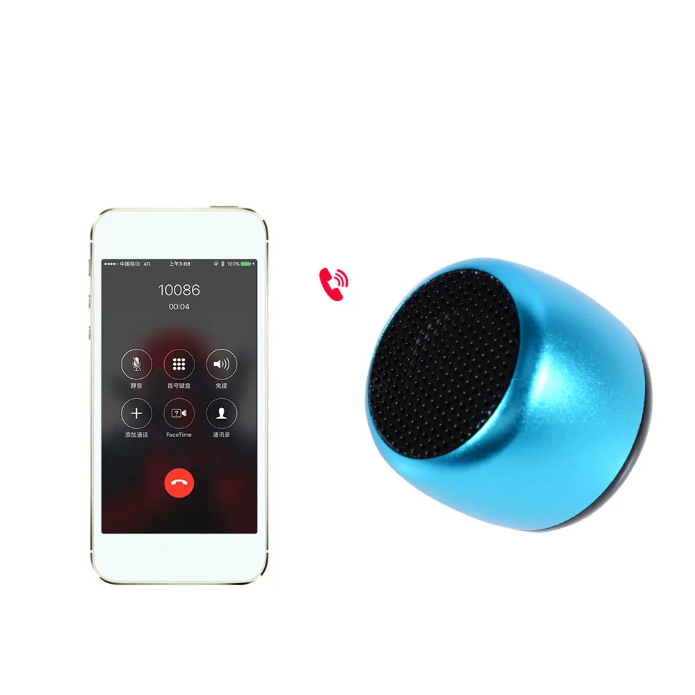 Bluetooth Колонка BM2 компактная портативная с микрофоном и пультом ДУ|Портативные