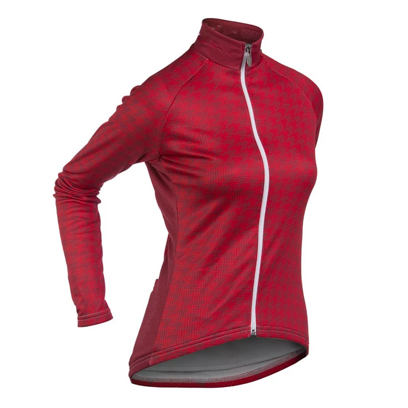 Женская длинная велосипедная одежда Maillot Ciclismo 5 цветов кофта с длинным рукавом