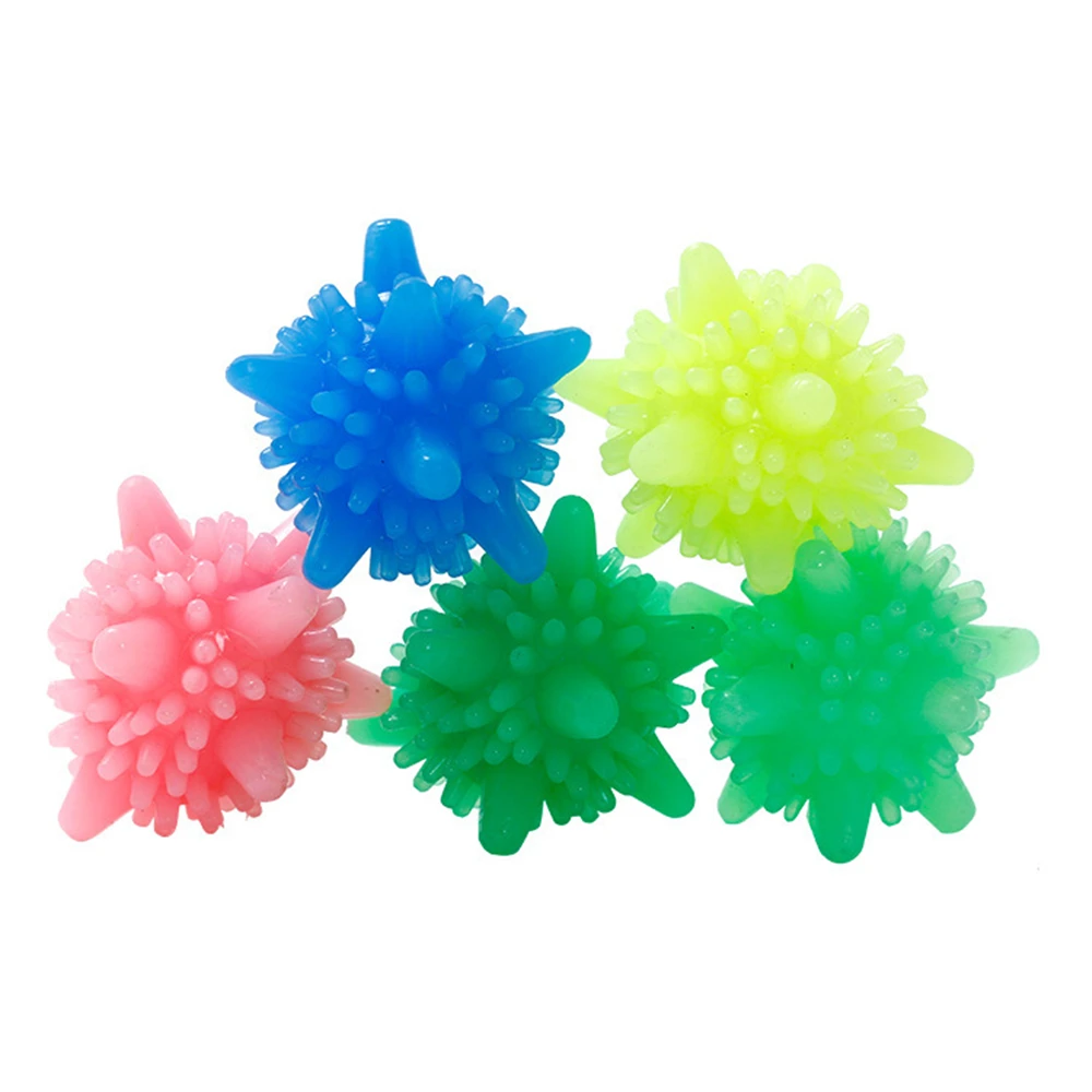 10pcs Reusable Laundry Ball For Household Washing Machine Starfish Solid Cleaning Ball Super Strong Decontamination Laundry Ball
