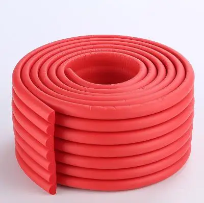 Red 2m x 8cm Обои линия талии декоративная линия угловая линия самоклеющиеся полоски-накладки Детский сад Дети анти-столкновения наклейки на стену - Цвет: Red 2m x 8cm