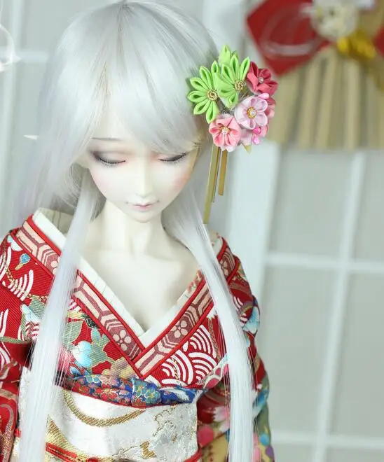 Японский стиль кимоно ручной работы Shochiku Шпилька Головные уборы BJD 1/3 1/4 SD DD MSD