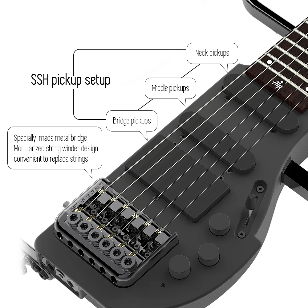 Профессиональный складной Электрический гитарный усилитель ALP AD 80 со встроенным