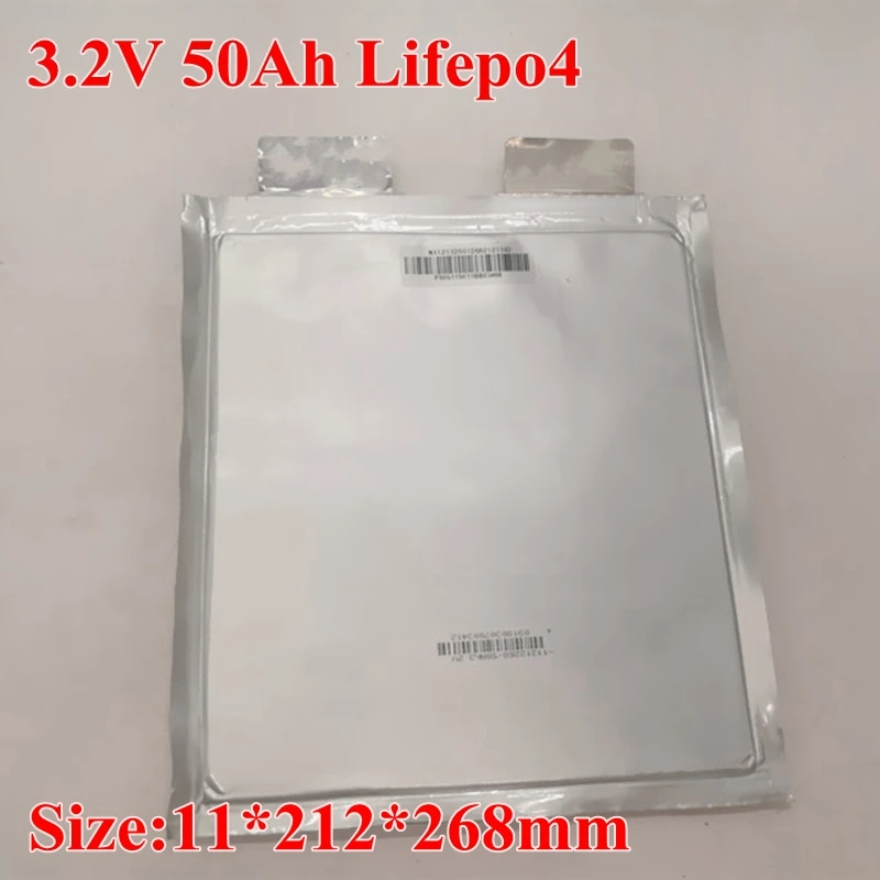 3,2 v 50Ah Lifepo4 батарея 400A разряд большой емкости Lifepo4 ячейки для Diy аккумуляторной панели солнечный автомобиль RV мотор для домашнего использования