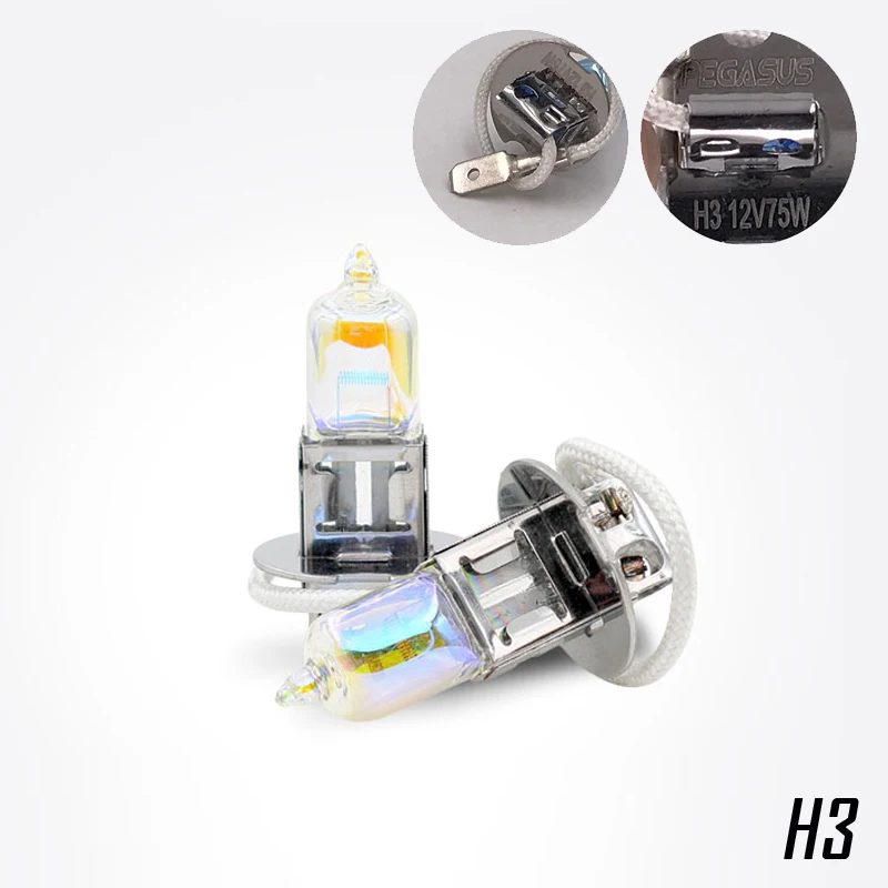 PEGASUS 2800K Авто галогенные H1 H3 H4 H7 H11 HB3 9005 HB4 9006 PS X 24W головной светильник авто фары лампы для головной светильник тумана светильник