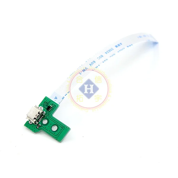 JDS030 50PCS HOTHINK 50 компл./лот JDS-011 JDS-030 JDS-040 JDS-055 USB плата с зарядным портом с кабелем для PS4 PRO Slim контроллер запчасти для ремонта - Цвет: JDS030 50PCS