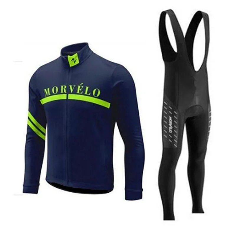MORVELO набор Джерси для велоспорта pro team с длинным рукавом Ropa Ciclismo hombre уличная спортивная одежда для велоспорта Триатлон набор для велоспорта - Цвет: 2