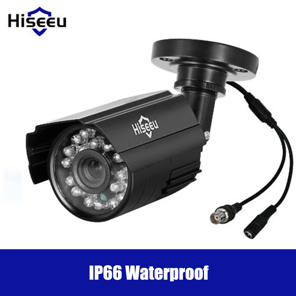 Hiseeu 720 P/1080 P PAL AHD ip камера Удаленный просмотр Обнаружение движения cctv DVR система
