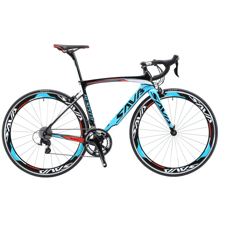 SAVA шоссейный велосипед карбоновый 700C с Shimano Tiagra 4700 20 скоростей velo de route|700c road bike|speed