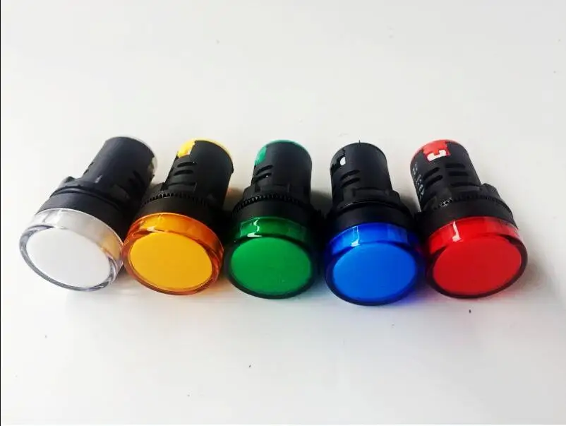 Светодиодный индикатор питания VIDONIA AD16-22D/S 22мм