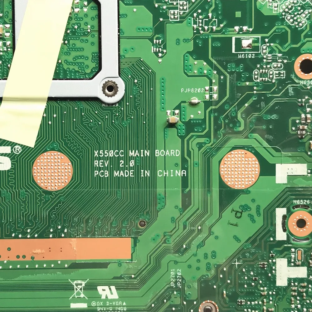 Для Asus X550CA стильная материнская плата для ноутбука X550CC основная REV: 2 0 с 2117U HM76