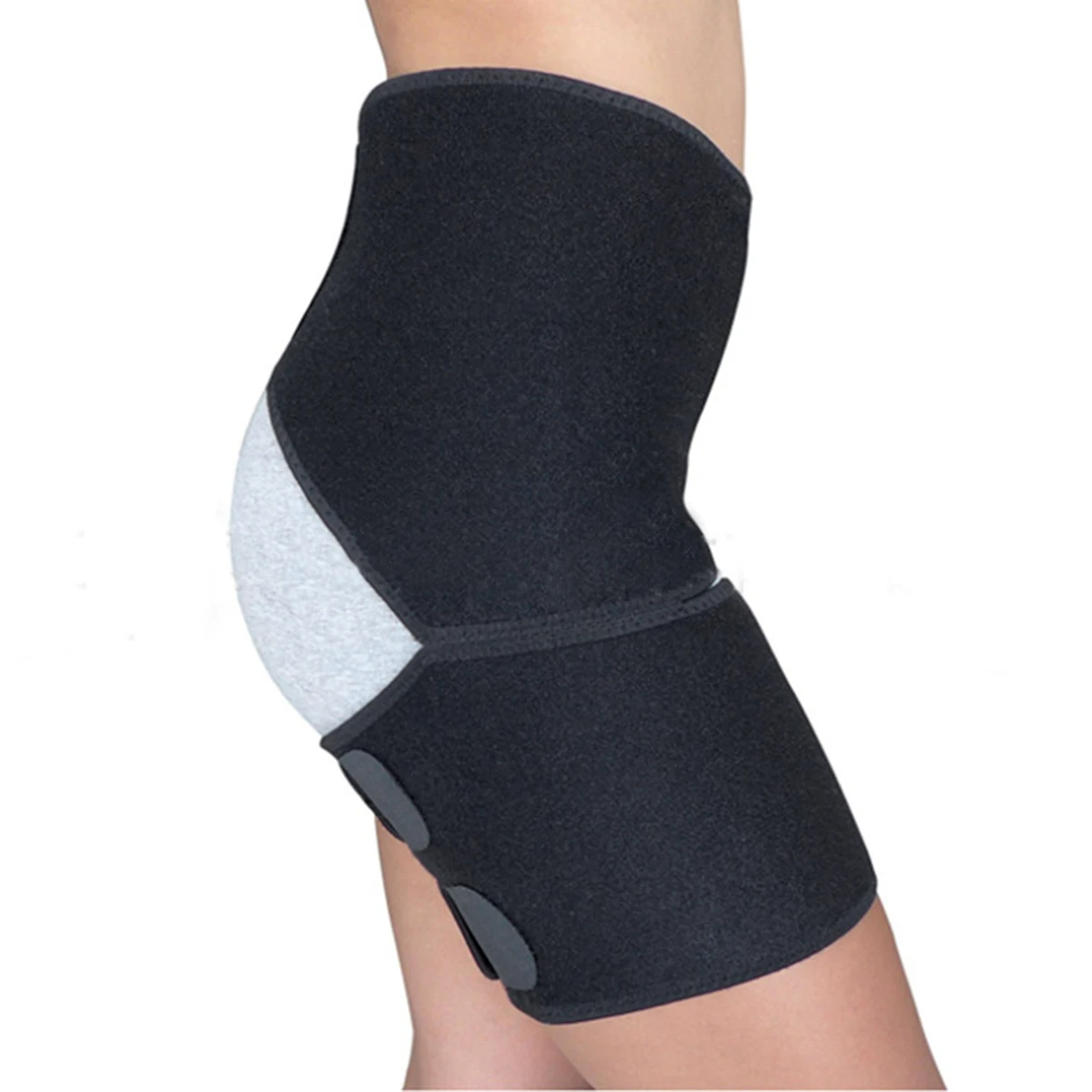 

Bodymate Compression Wrap for Groin Hip Thigh Quad Hamstring Joints Sciatica Nerve Pain Relief Strap, Adjustable Support Brace