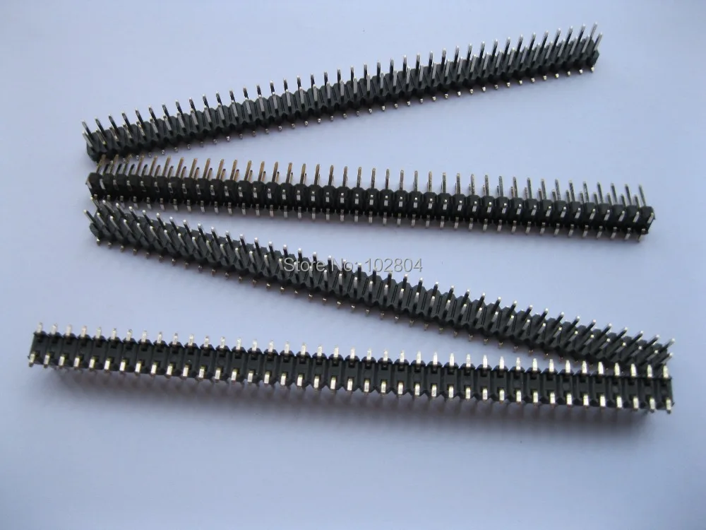 SMT SMD 2 54 мм 2x40 80pin хрупкий штырьковый разъем двухрядная лента 100 шт. | Обустройство