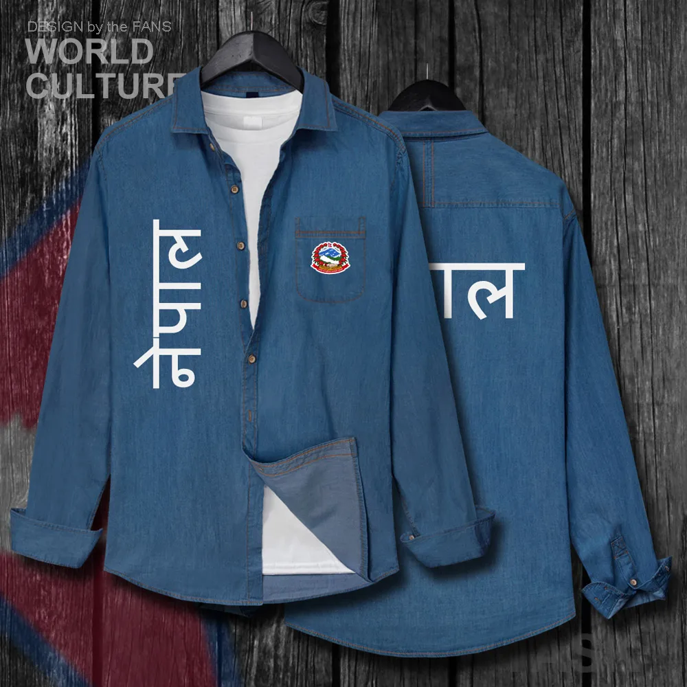 Непальская непальская куртка NP NPL Nepali Мужская модная одежда осенняя хлопковая