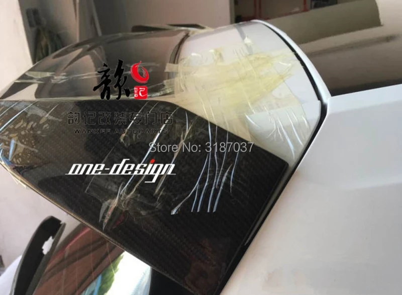 

FOR Volkswagen GOLF7 MK7 or 2014-2018Carbon Fiber rear boot Wing Spoiler Rear Roof Spoiler Wing Trunk Lip Boot Cover Car Styling