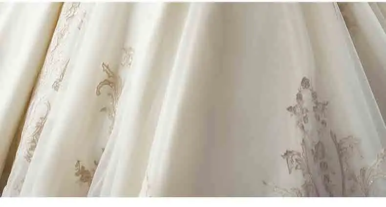 

Custom Deluxe Champagne Evening Formal Dress Red Carpet Bridal Wedding Party Trailing Dress Ball Gown For Lady Plus Size 5XL